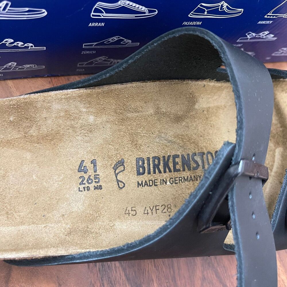 Birkenstock Men's Arizona Birko-Flor Sandals | Men’s 8 or Women’s 10 | NEW - Picture 3 of 11
